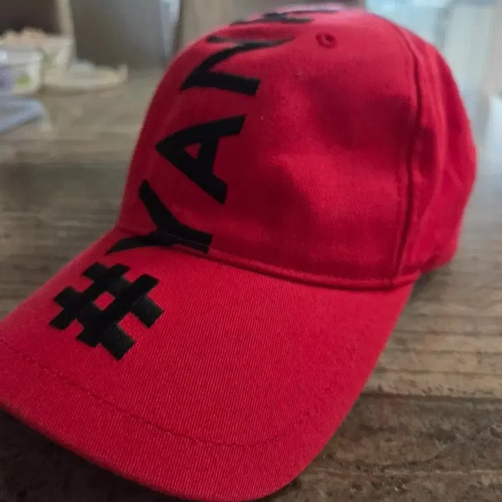 [BUNJANG] MLB Red Baseball Cap / MLB 레드 볼캡