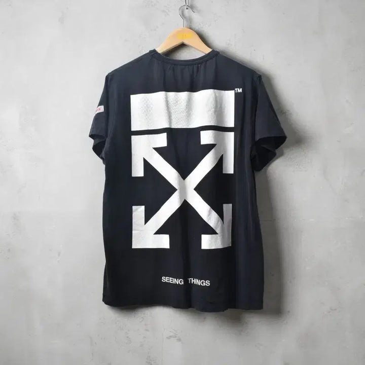 [BUNJANG] Off-White T-Shirt M0279 / 오프화이트 반팔티 S M0279
