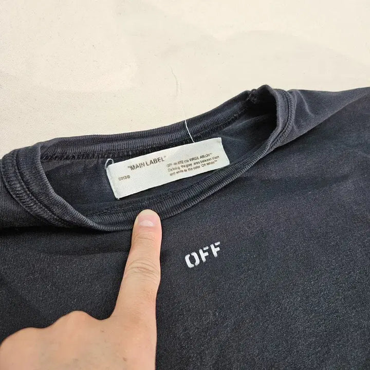 [BUNJANG] Off-White T-Shirt M0279 / 오프화이트 반팔티 S M0279