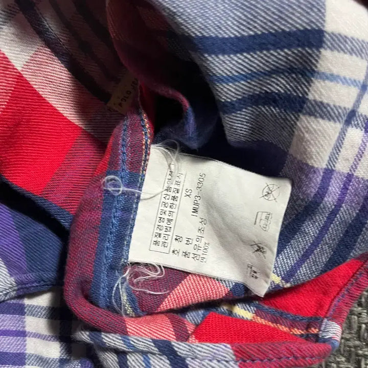 [BUNJANG] Polo Jeans Checkered Shirt / [XS] POLO JEANS 폴로진스 체크 셔츠