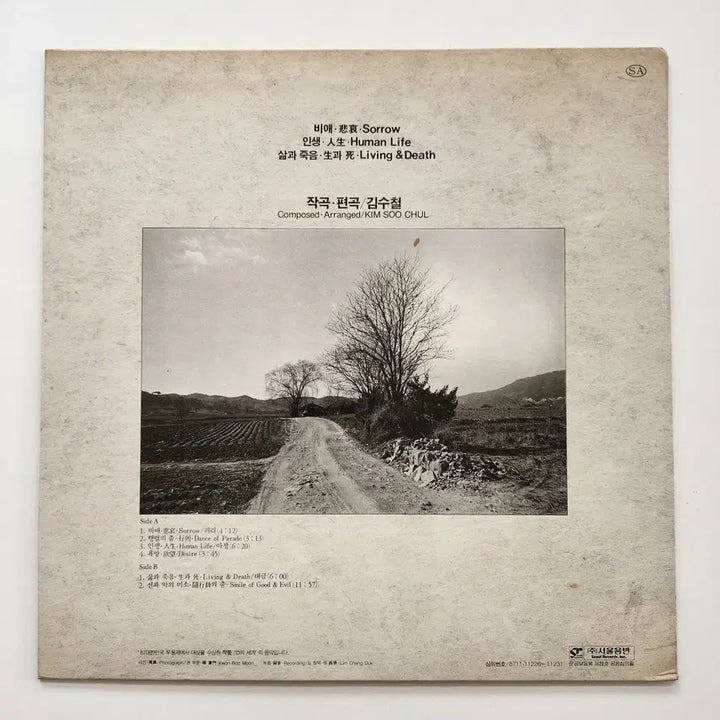[BUNJANG] Kim Soo Chul 12th Anniversary LP / 김수철 (12주년 기념음반) LP / MINT