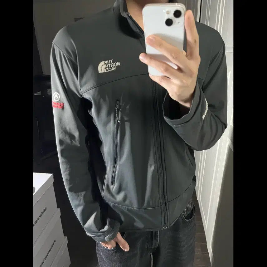 [BUNJANG] THE NORTH FACE Functional Zip-up Jacket / [100] THE NORTH FACE 노스페이스 기능성 집업