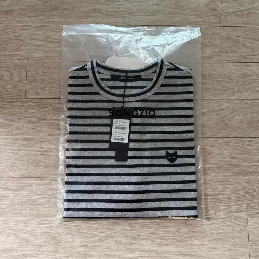 [SOLD OUT] 송지오 지제로 커브컷 티셔츠 블랙 - XS 사이즈