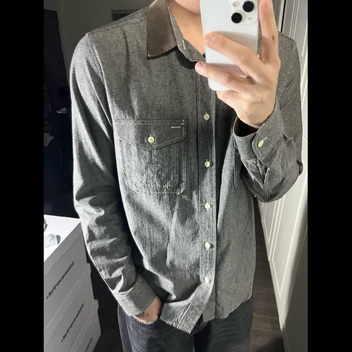 [BUNJANG] ELOQ L Size Shirt / [L] ELOQ 엘록 셔츠