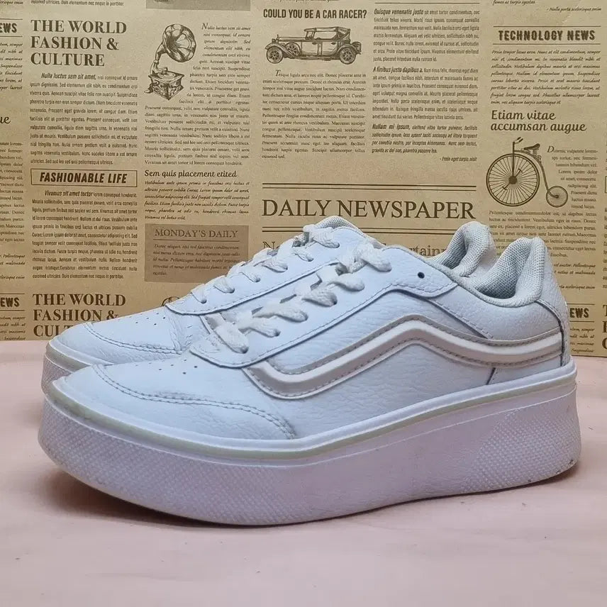 [BUNJANG] Vans Isaac Beige Sneakers 220 / 반스  이삭크 베이지 운동화220