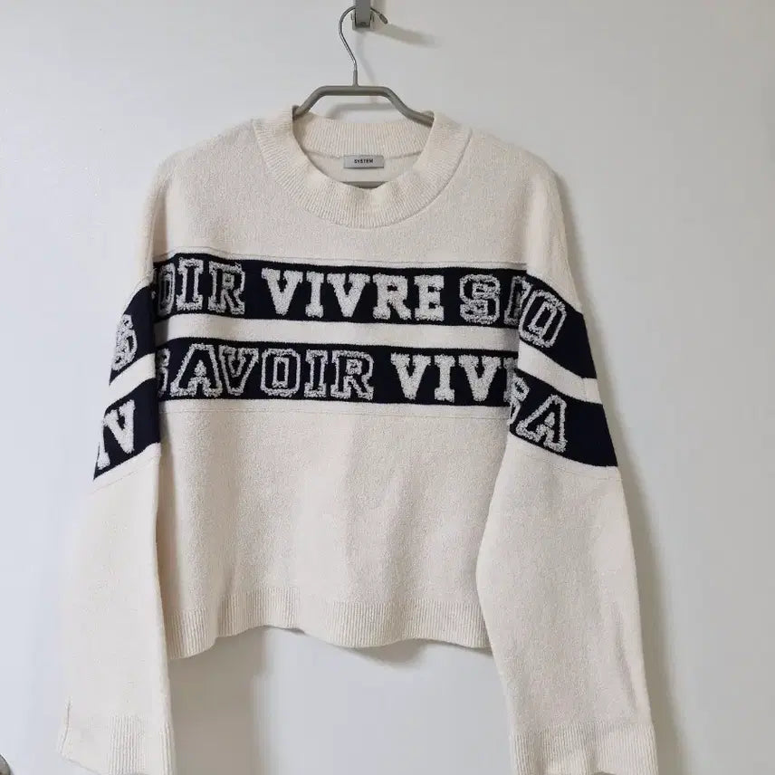 [BUNJANG] System Boucle Knit Top / 한섬 시스템 니트탑