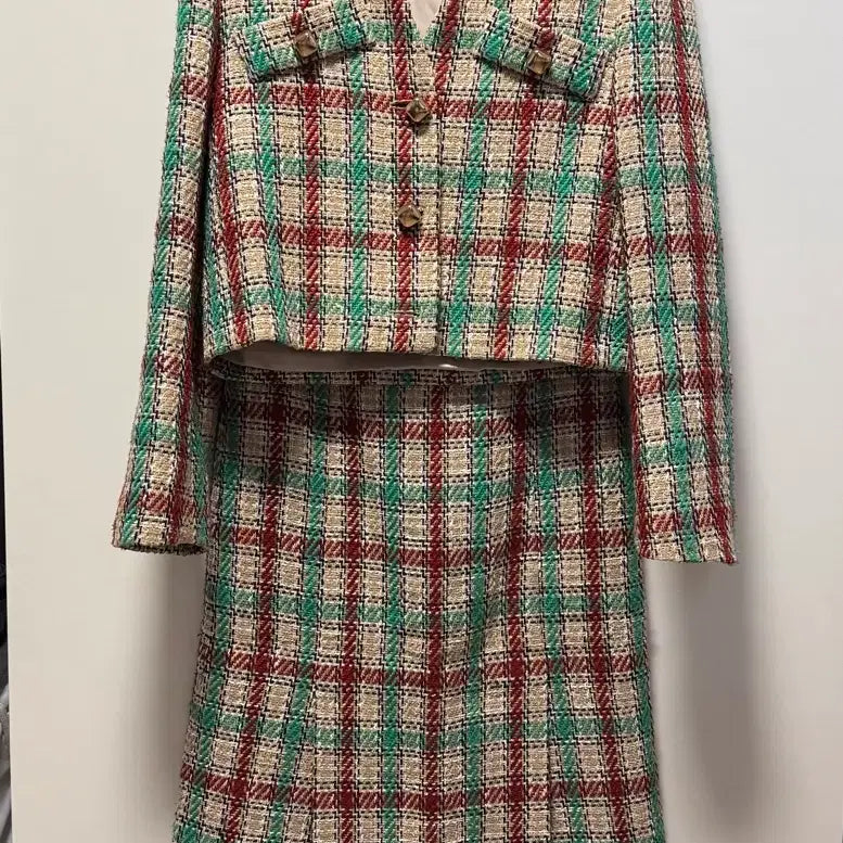 [BUNJANG] 8 Seconds Tweed Jacket and Skirt Set / 에잇세컨즈 여성 트위드 자켓 스커트 셋업
