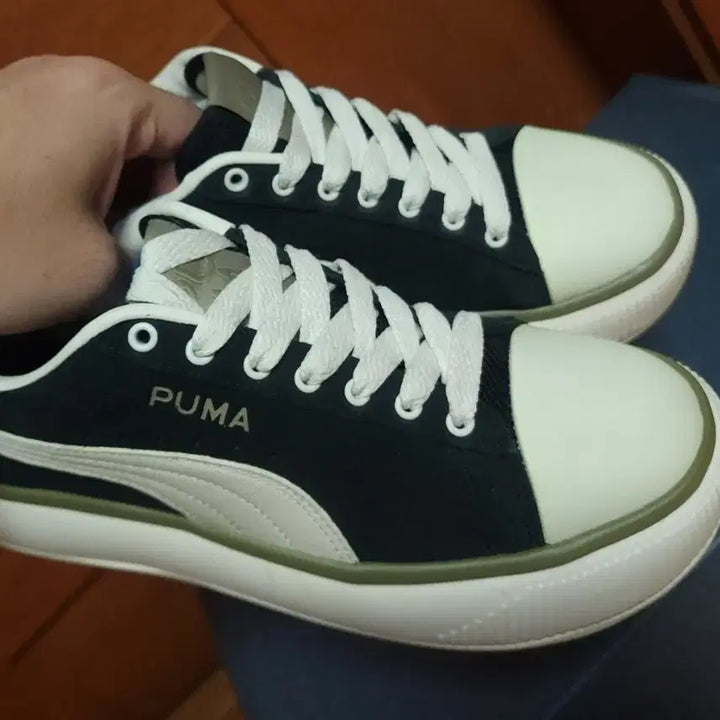 [BUNJANG] Puma Leather Sneakers / 푸마 퓨마 새상품 255 가죽 운동화 스니커드