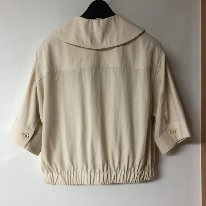 [BUNJANG] Sisley 2023 Zip-Up Jacket / 시슬리 23년 반팔 집업 자켓 점퍼 간절기 재킷 출근룩