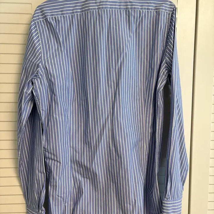 [BUNJANG] Massimo Dutti Blue Stripe Shirt Bundle Set / 마시모두띠 블루 스트라이프 셔츠 2장 일괄