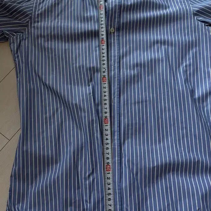 [BUNJANG] Massimo Dutti Blue Stripe Shirt Bundle Set / 마시모두띠 블루 스트라이프 셔츠 2장 일괄