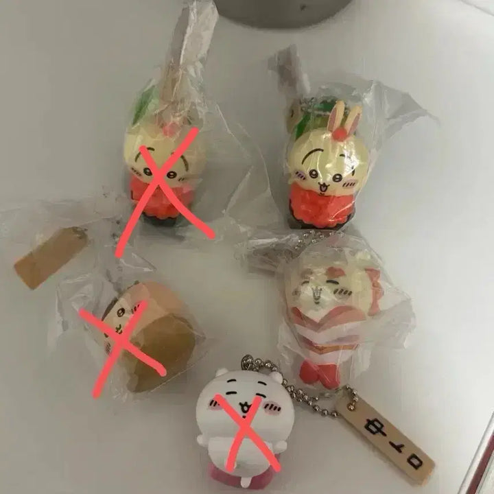 [BUNJANG] 치이카와 스시 피규어 키링 / 치이카와 스시 피규어 키링