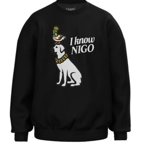 [BUNJANG] [XL]휴먼메이드 I KNOW NIGO 맨투맨 판매 / [XL]휴먼메이드 I KNOW NIGO 맨투맨 판매