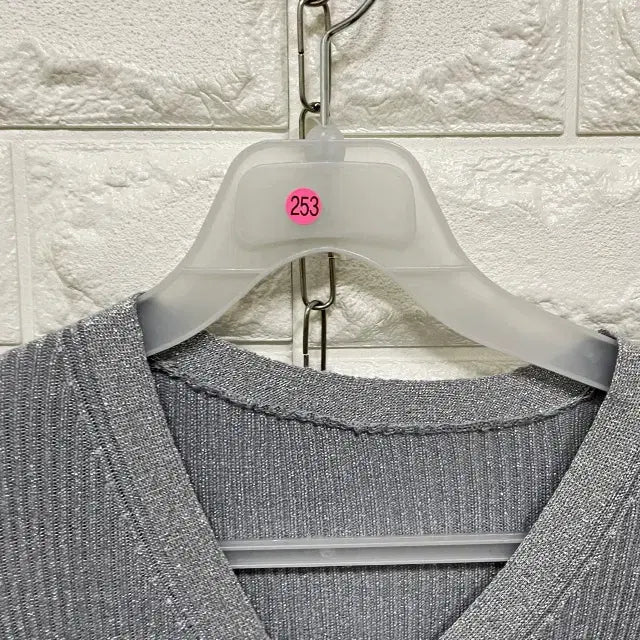 [BUNJANG] T253 Knit Cardigan / ㅌ253 반팔 니트 가디건