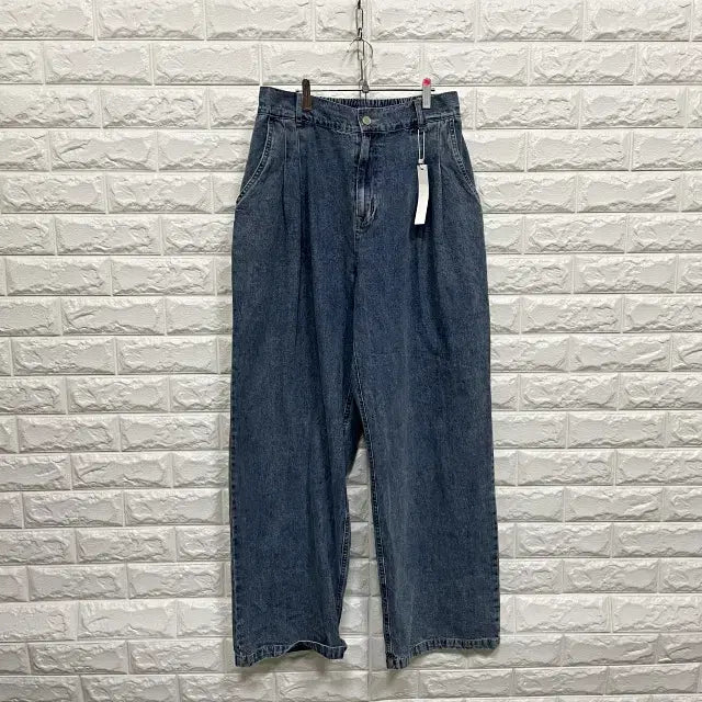 [SOLD OUT] ㅌ290 면마혼방 뒷밴딩 데님바지