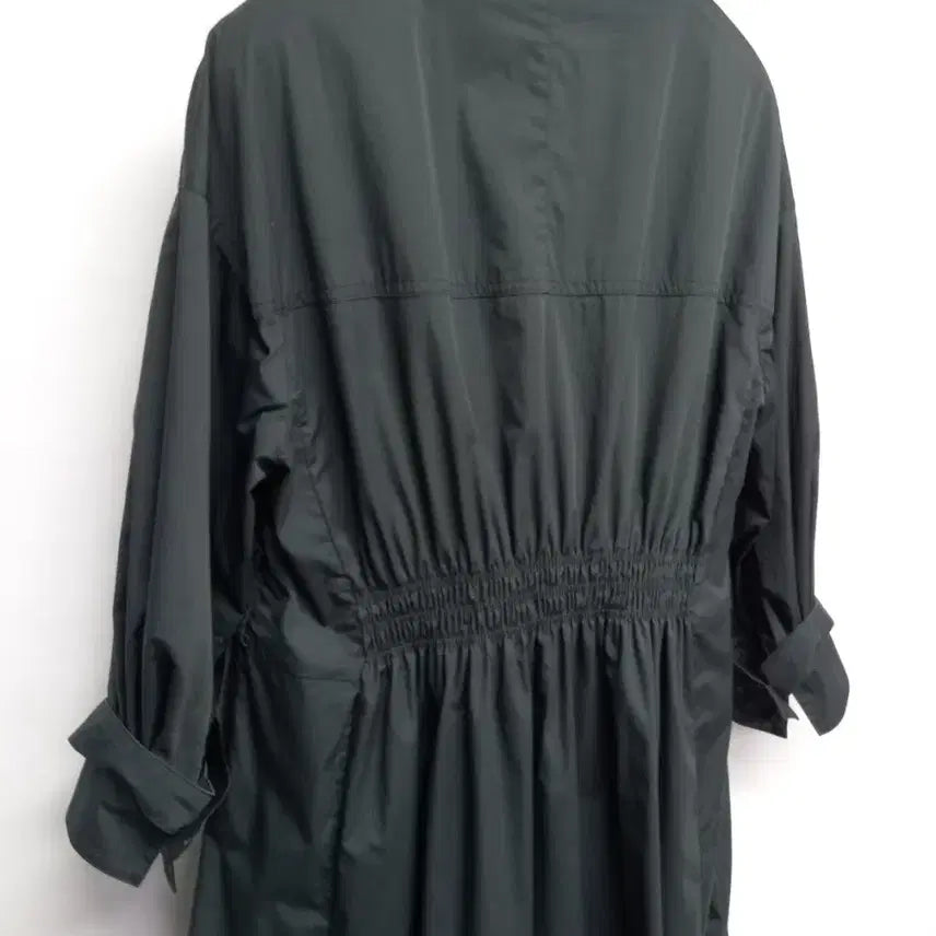 [BUNJANG] MINE Maxi Trench Coat / 마인 MINE 춘하추 홀겹 맥시 롱 트렌치코트 82 44.55