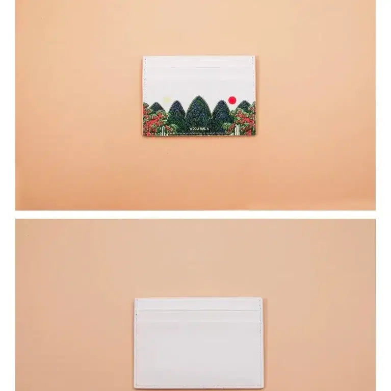 [BUNJANG] Our Nala Ilwolobongdo Card Wallet / 우리날아 일월오봉도 카드지갑 화이트