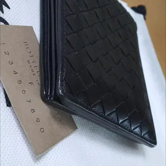 [BUNJANG] Bottega Veneta Black Leather Wallet / 보테가베네타 반지갑/지갑 블랙 정품A급(감정O)