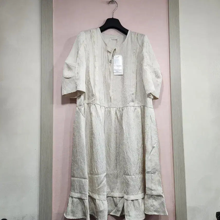 [BUNJANG] Thursday Island Crinkle Mini Dress / 써스데이아일랜드 크링클미니원피스