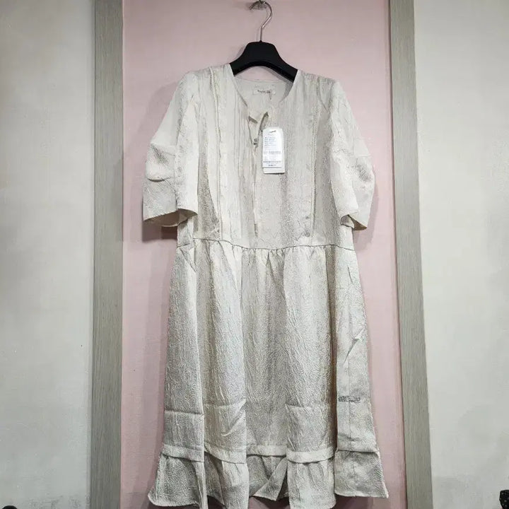 [BUNJANG] Thursday Island Crinkle Mini Dress / 써스데이아일랜드 크링클미니원피스