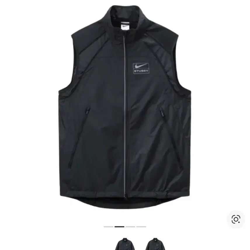 [SOLD OUT] [L] 나이키 x 스투시 NRG FL 스톰핏 자켓 블랙 바람막이
