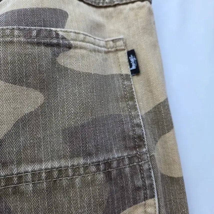 [BUNJANG] Stussy Herringbone Carpenter Work Pants / 스투시(Stussy) 헤링본 카펜터 워크 팬츠