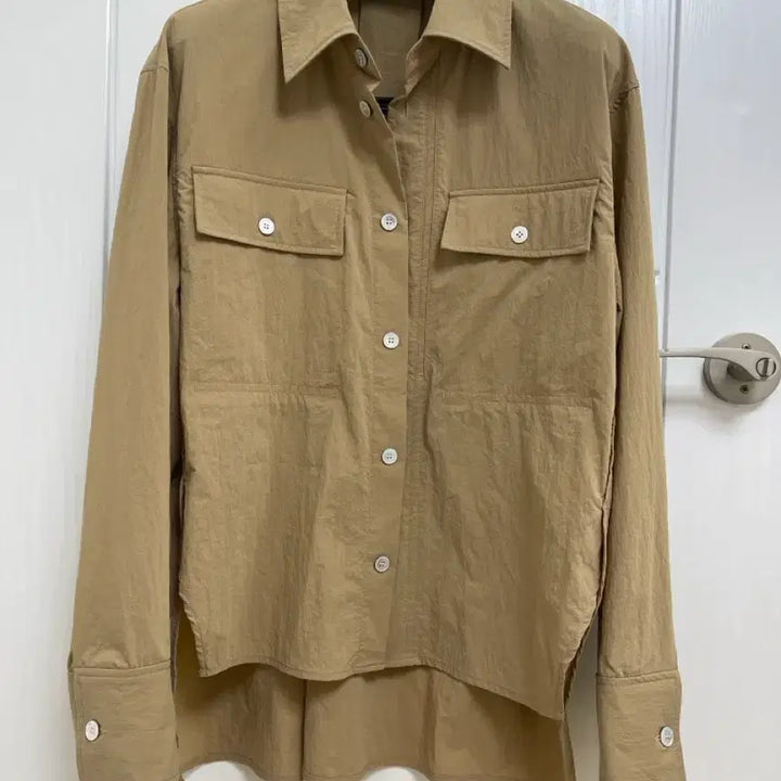 [BUNJANG] Wooyoungmi Beige Shirt Jacket / 우영미 셔츠 자켓 베이지