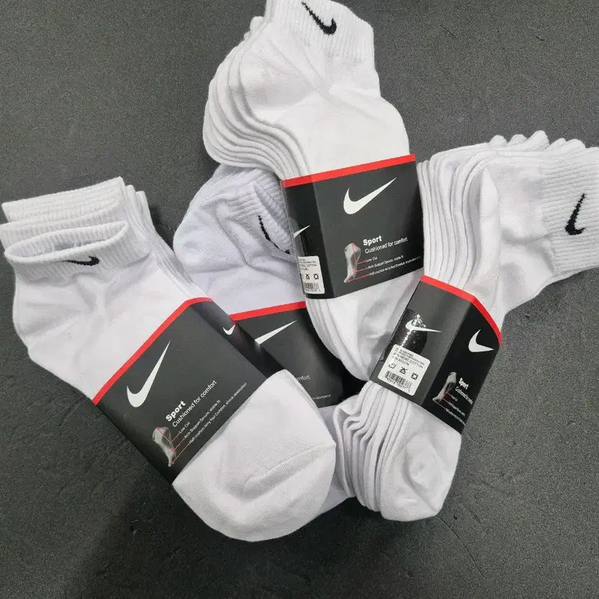 [BUNJANG] Nike Ankle Socks White / 나이키발목양말 화이트