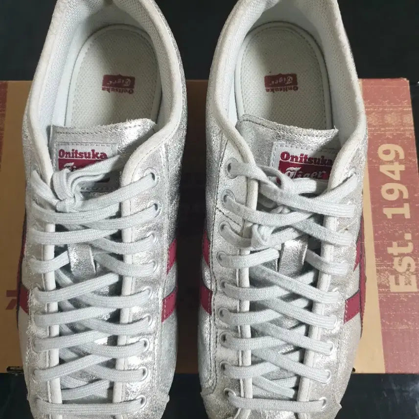 [BUNJANG] Onitsuka Tiger Olympus66 Silver / 오니츠카타이거 올림푸스66 실버 255