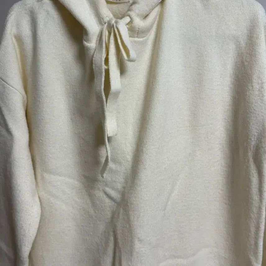 [BUNJANG] Ivory Hooded Long Dress / 아이보리 후드 롱 원피스