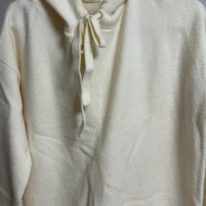 [BUNJANG] Ivory Hooded Long Dress / 아이보리 후드 롱 원피스