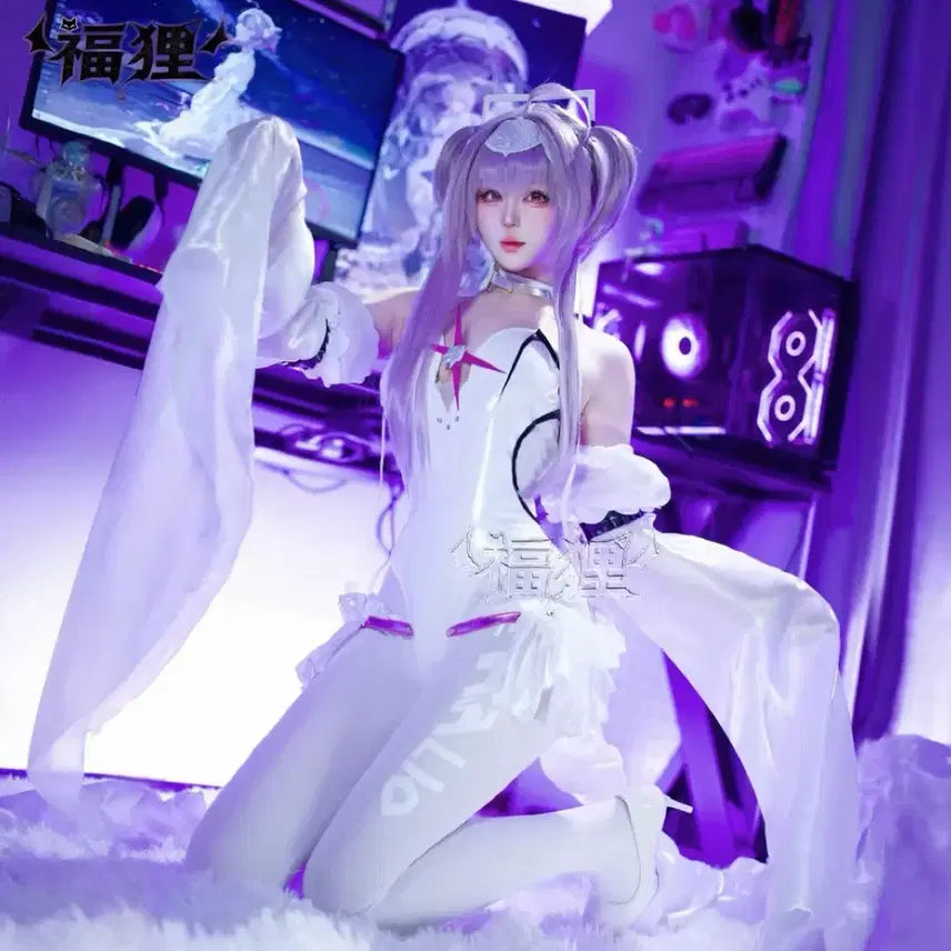 [BUNJANG] Nikke Liberelles Cosplay Full Set (Wig Included) / 가발포함! 니케 리버렐리오 코스프레ㅣ미소녀 할로윈 승리의여신니케