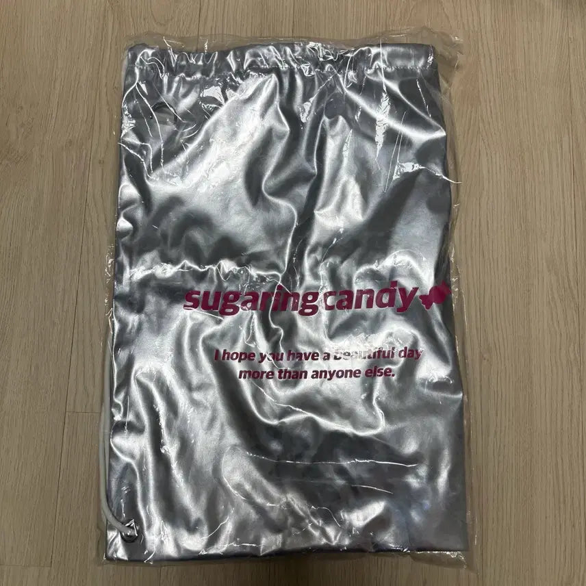 [BUNJANG] Ze Silver Sugar Candy Gym Sack / (새상품)엔시티 정우 실버 짐색 ze님 슈가링캔디 짐색