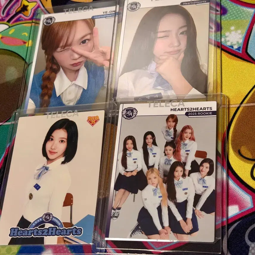 [BUNJANG] 하츠투하츠 하투하 지우,카르멘, 스텔라 3인 싸인 포카 / [하루할인] 하츠투하츠 하투하 지우,카르멘, 스텔라 3인 싸인 포카