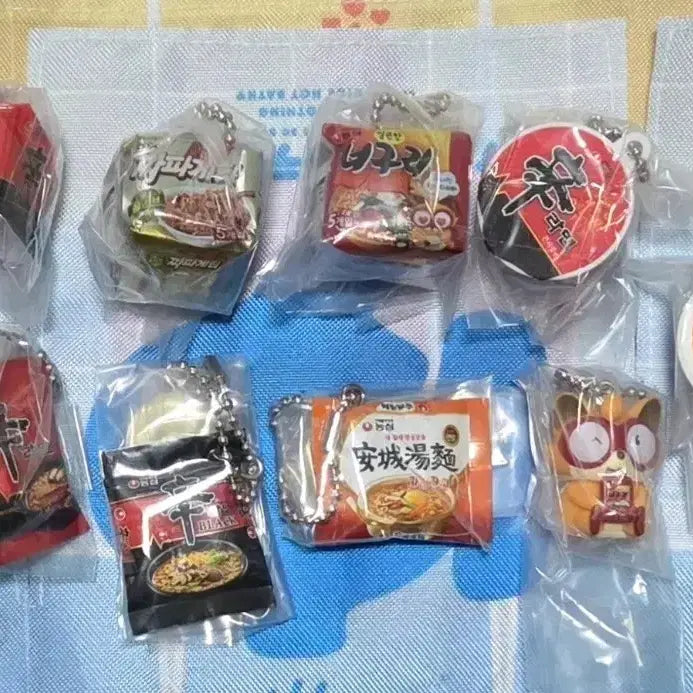 [SOLD OUT] 농심 라면키링가챠 풀세트[일괄]
