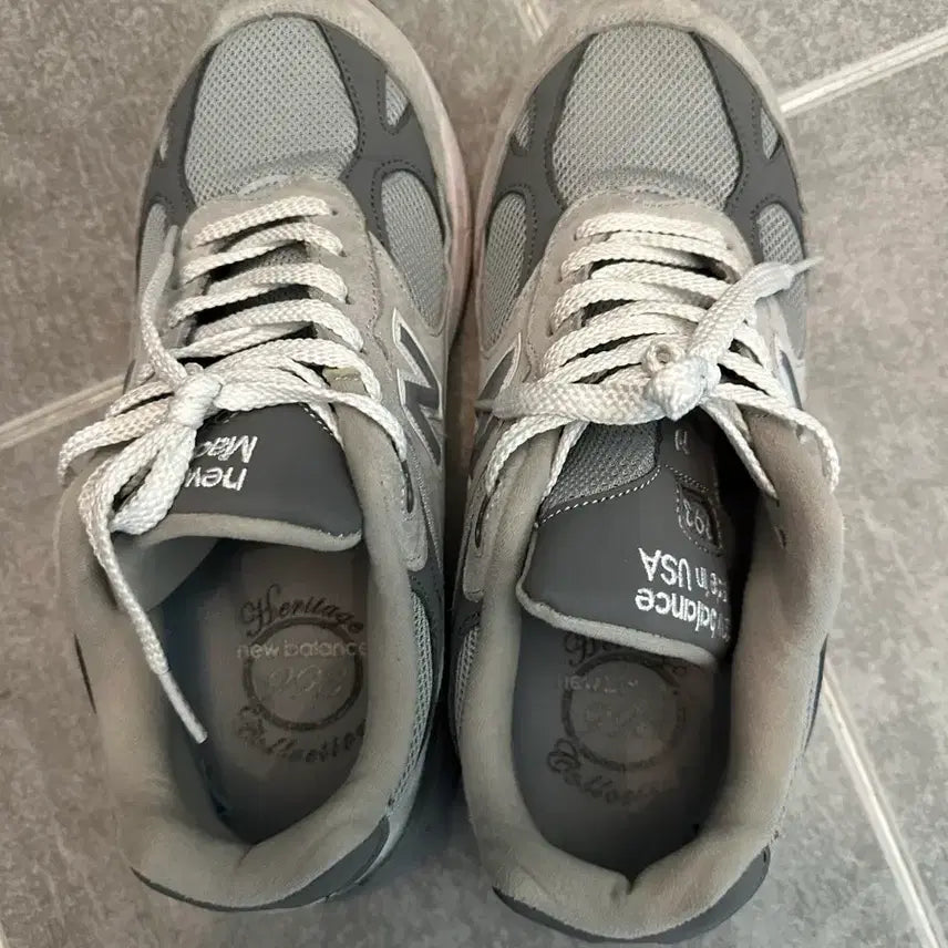 [BUNJANG] New Balance 993 Grey Sneakers / 뉴발란스 993 그레이 운동화
