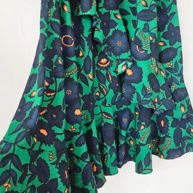 [SOLD OUT] 초록 밴딩 언발롱스커트 새상품