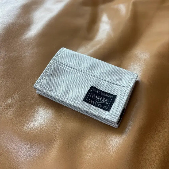 [BUNJANG] Porter Card Case Wallet Grey Silver / PORTER 포터 카드 케이스 월렛 지갑 그레이 실버