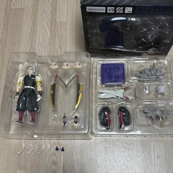 [BUNJANG] Buzzmod Demon Slayer Tengen Uzui 1/12 Scale Figure / 버즈모드 귀멸의 칼날 우즈이 텐겐 1/12