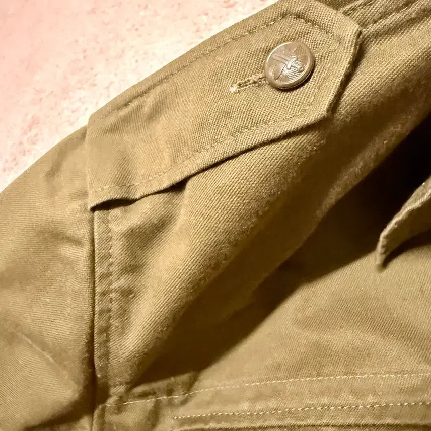 [BUNJANG] Czech Field Jacket Khaki Military Style / 체코군 필드 자켓