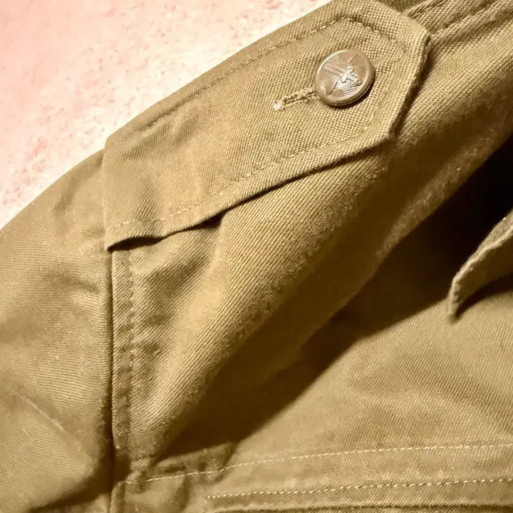 [BUNJANG] Czech Field Jacket Khaki Military Style / 체코군 필드 자켓