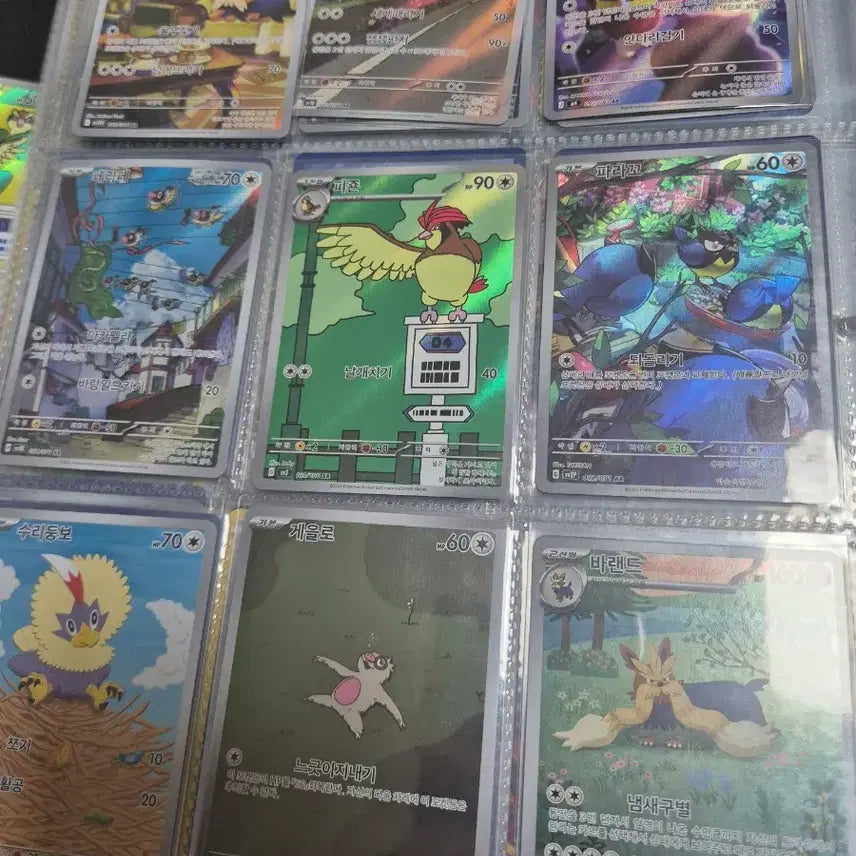 [BUNJANG] Pokemon Normal Type AR 41 Types Trading Cards / 노말타입 ar 45종 포켓몬카드 팝니다