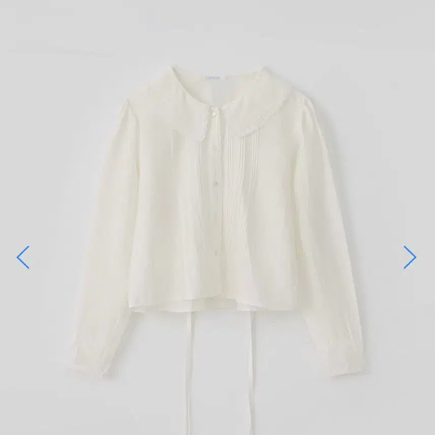 [BUNJANG] Tanat Blanc Tuck Blouse (Ivory) / 타낫 블랑 블라우스 T/T Blanc tuck blouse (ivory)