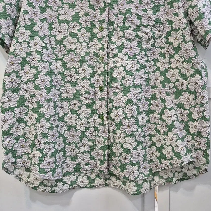 [SOLD OUT] 준준스페이스 시어서커 반팔 셔츠