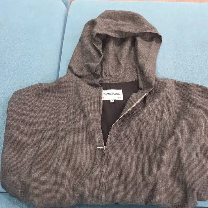 [BUNJANG] Wegode Togs Wool Check Hoodie 3 / 뤡코즈 울체크후디 3