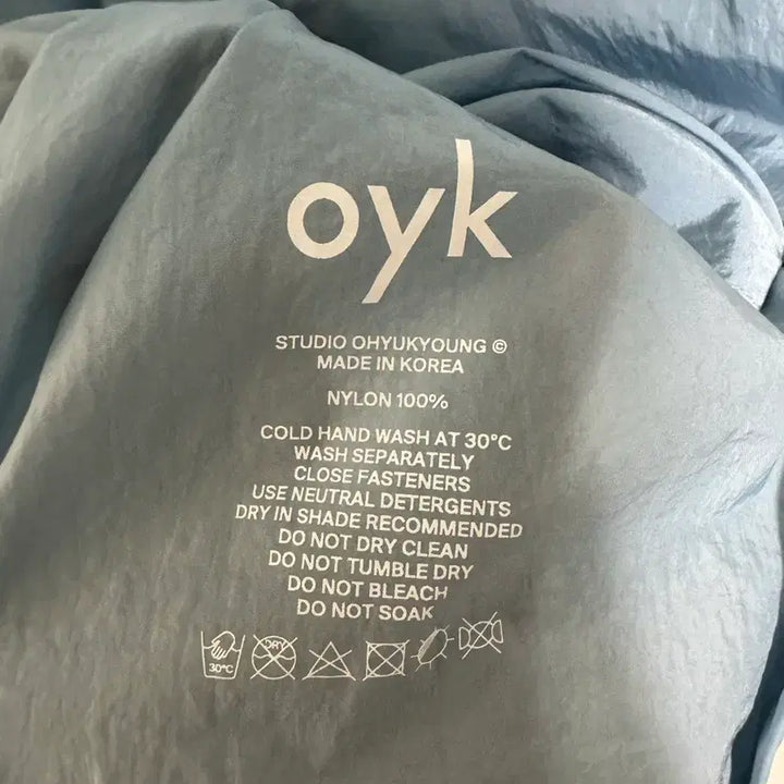 [BUNJANG] OYK Nylon Shirt / OYK 나일론 셔츠