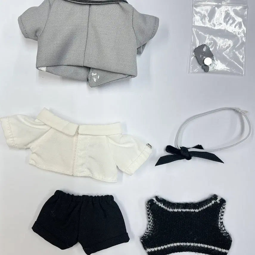 [SOLD OUT] 우블 코튼컬리지 블랙(그레이 자켓)