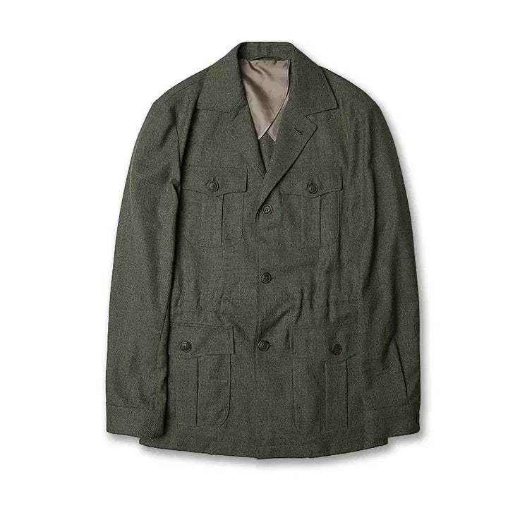 [BUNJANG] Man On The Boon Reda Traceable Wool Safari Jacket / 맨온더분 [Man On The Boon] 레다 울 사파리 자켓