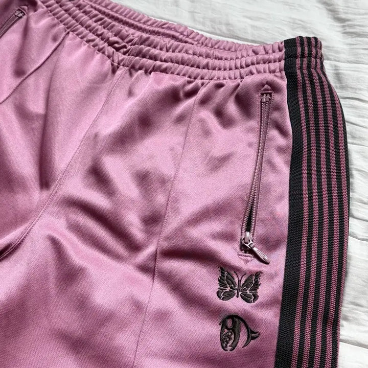 [BUNJANG] (M) 니들스 x 카에 다나카 트랙 팬츠 폴리 스무스 핑크 / (M) 니들스 x 카에 다나카 트랙 팬츠 폴리 스무스 핑크