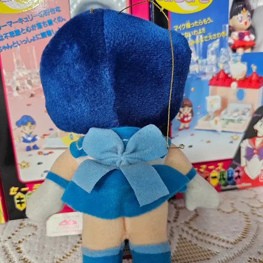 [BUNJANG] Sailor Moon Mercury Vintage Doll Set (1994) / 세일러문 고전 빈티지 인형 1994년 머큐리 세트 4개